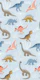 Dinosaurs - blue