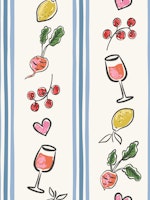 Al Fresco Picnic Stripe - colorful tapety