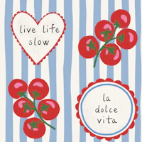 La Dolce Vita Tomatoes tapet