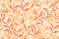 Botanical Paint in Warm Tones behang