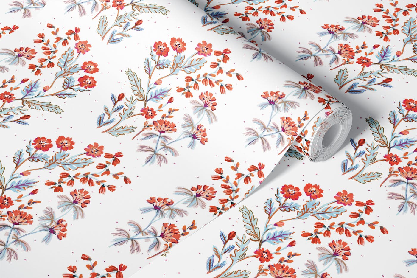 Wildflower Garden Charm wallpaper roll
