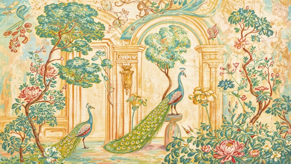 Majestic Peacock Paradise