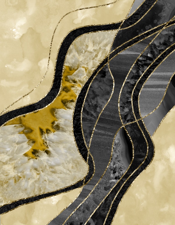 Marble Agate Gold Glam 6