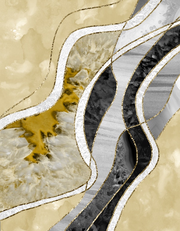 Marble Agate Gold Glam 7