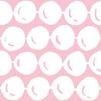 Shiny Pearls or Bubble Circles in Pink tapete