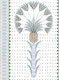 Boho palm stripes - green