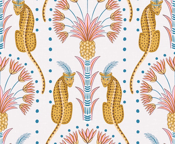 Art Deco Inspired Leopards