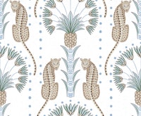 Leopards and Palms ταπετσαρία