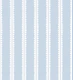 Hand drawn scallop stripes - soft blue