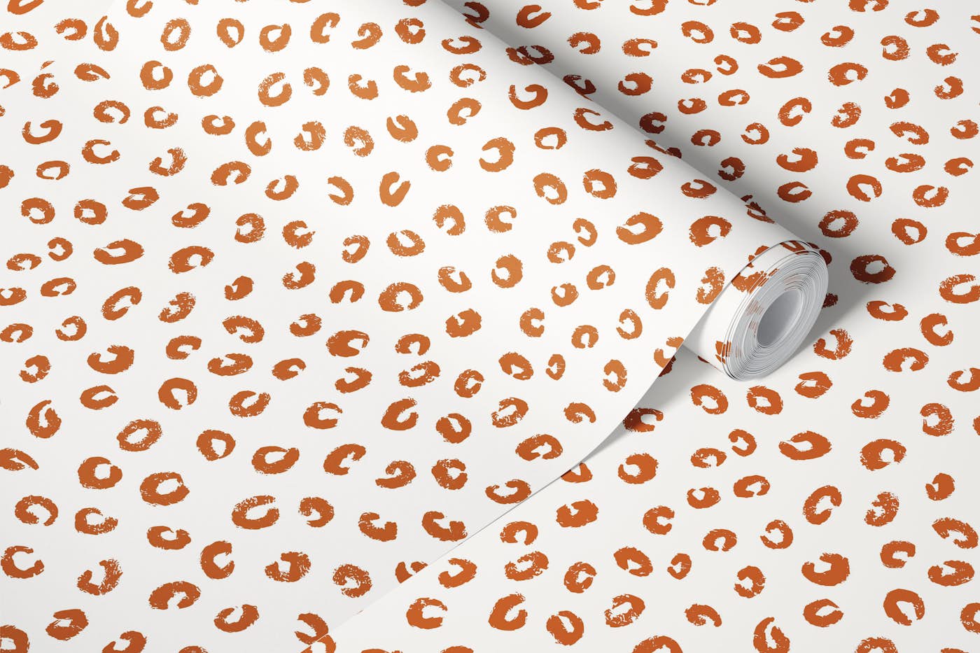 Playful Leopard Blots Chic Safari wallpaper roll