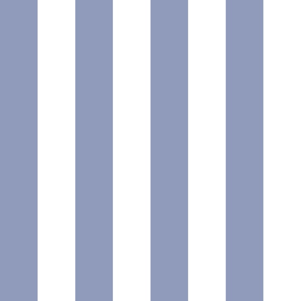 French Blue Cabana Stripes
