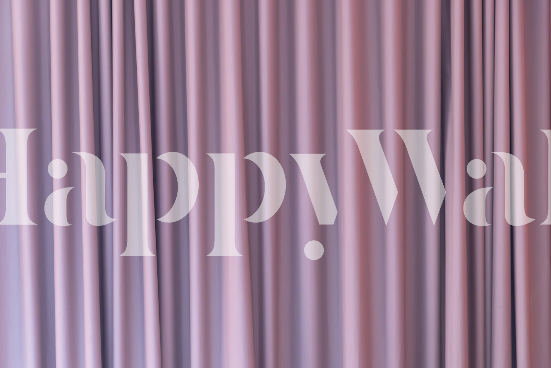 Soft lavender drapes wallpaper with flowing fabric pattern