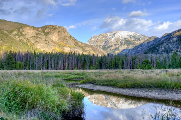 Mountain Reflection Serenity
