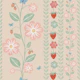 Blossoms and Berries Delight Natural Linen