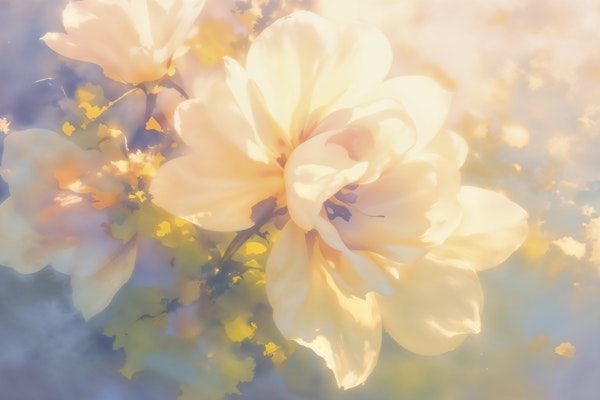 Sunlit Floral Harmony