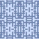 Blue Geometric Maze