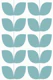 Mid Century Leaves