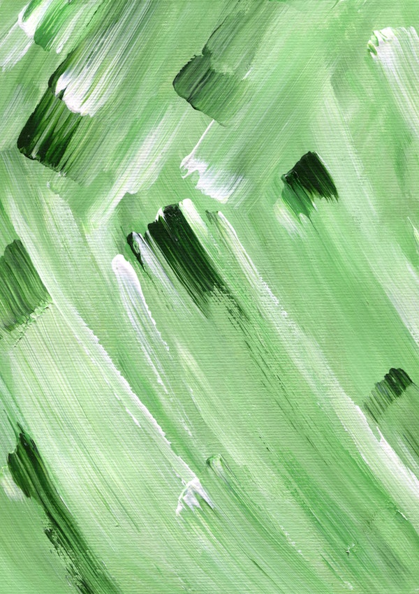 Surfaces 21 | Green Acrylic Brush Movement