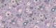 Spring Flowers - Lavender and blue on mauve M