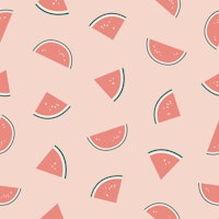 Watermelons pink wallpaper