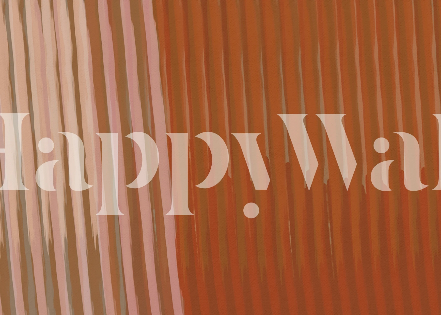 Shutter Studies 3CH tapeta terrakotta a blush