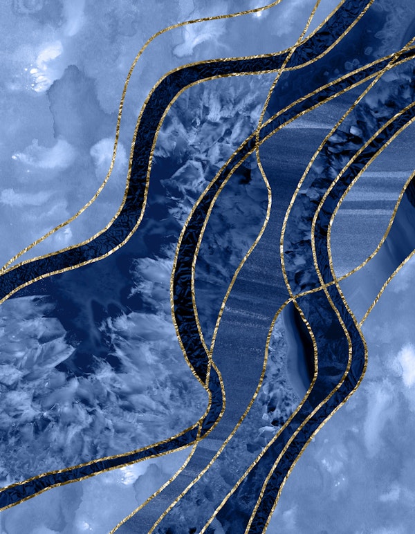 Marble Agate Gold Glam 10