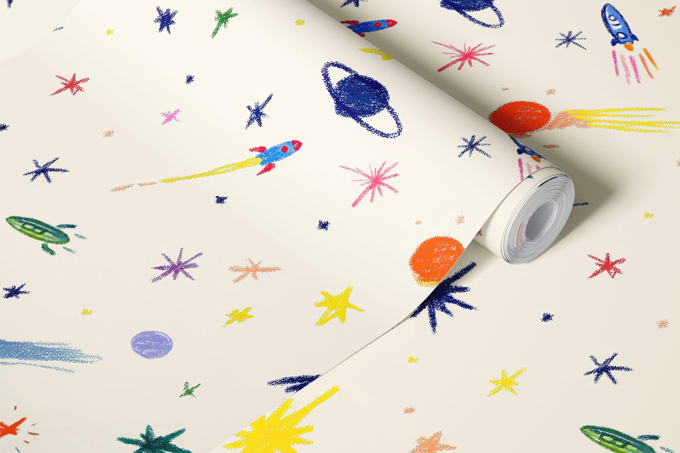 Cosmic Bright Sky wallpaper roll