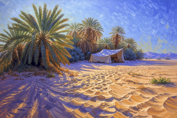 Desert Oasis Tranquility