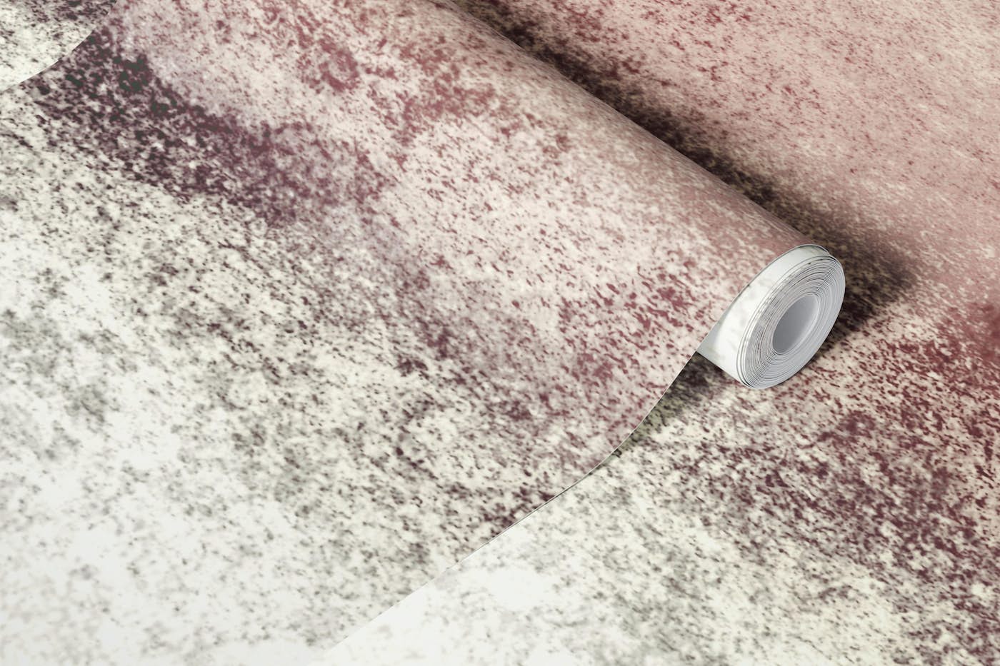 Fading Distressed Blush to White Snowdreamer wallpaper roll