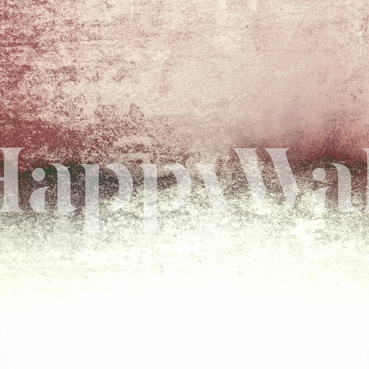 Fading Distressed Blush to White tapeta u sobi