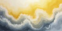 Sunrise Serenity Waves tapete