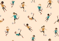 Little Footballers Play tapete
