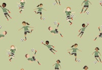 Soccer Fun for Kids green tapetit
