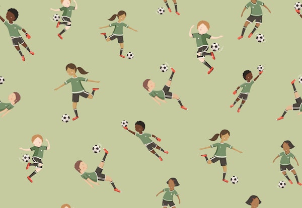 Soccer Fun for Kids green