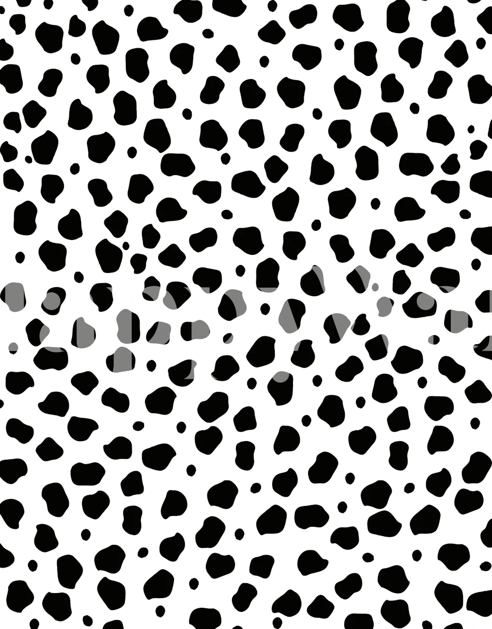 Svart och vit cheetah print i rummet