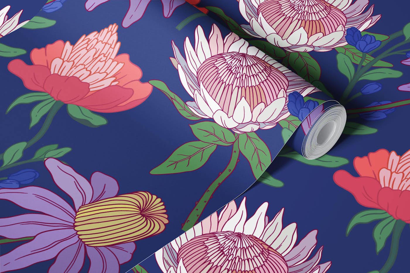 Nightbirds wallpaper roll