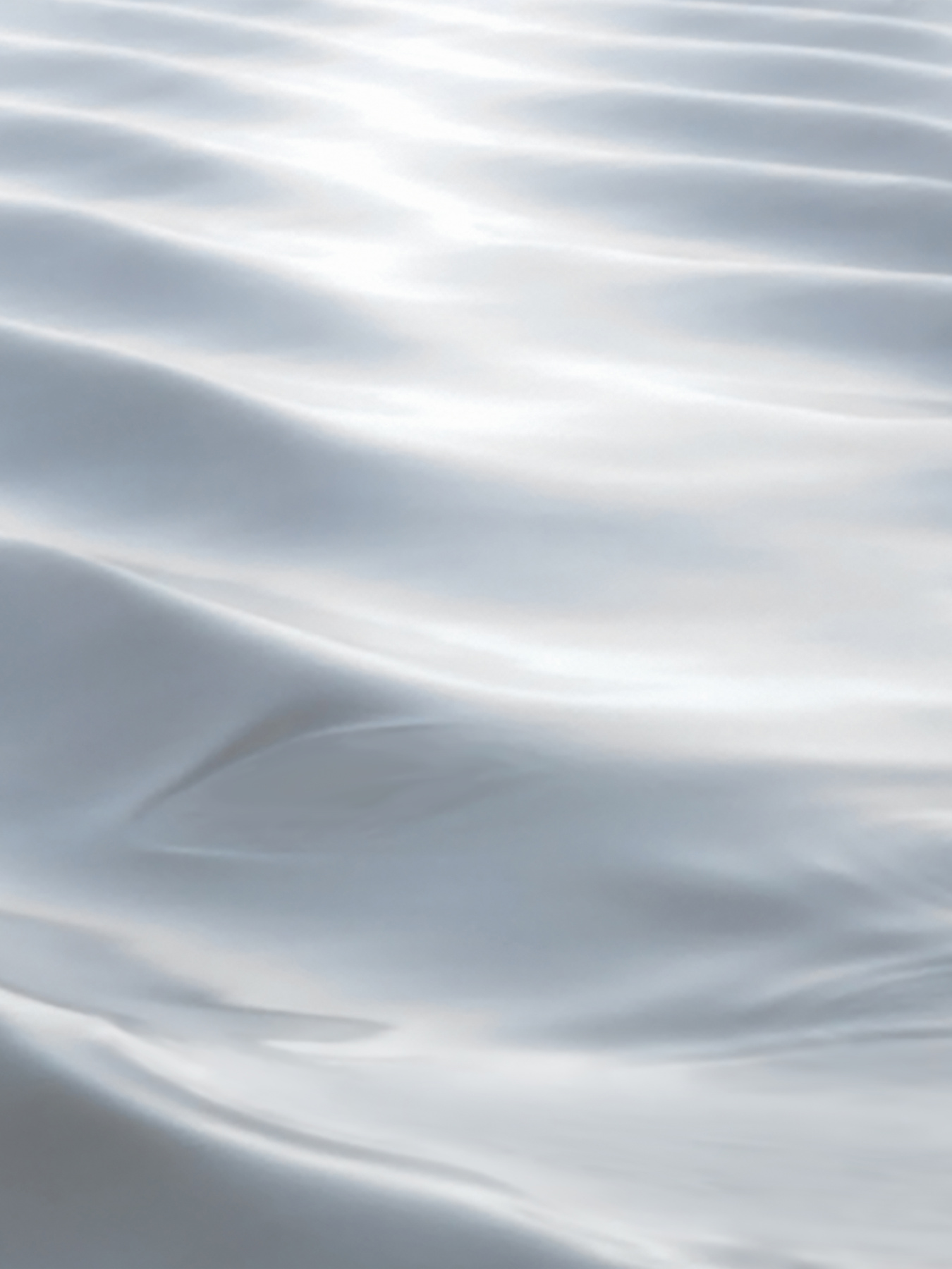 Silver Ocean Wave Wallpaper for Bedroom