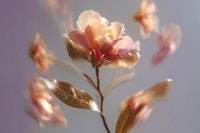 Ethereal Blossom Dream - Motion Blur Flowers behang