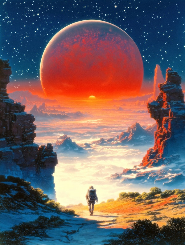 The Astronaut Red Dawn