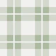 Sage Green Simple Tartan Check Plaid