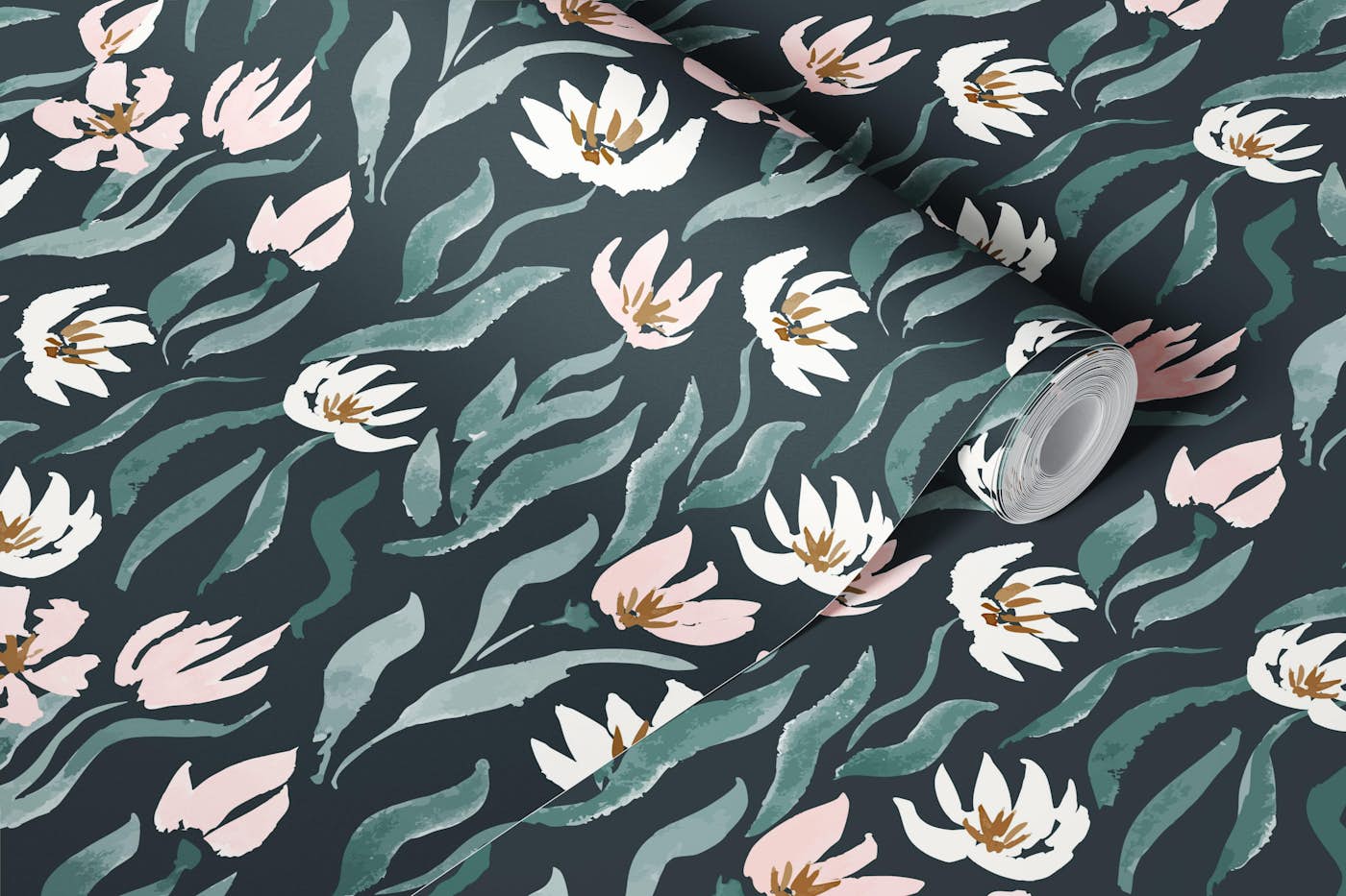 Subtle Garden Bliss wallpaper roll