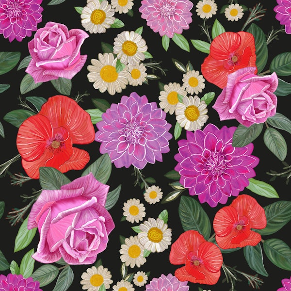 Blooming midnight magic