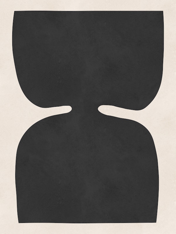 Bold Black Silhouette