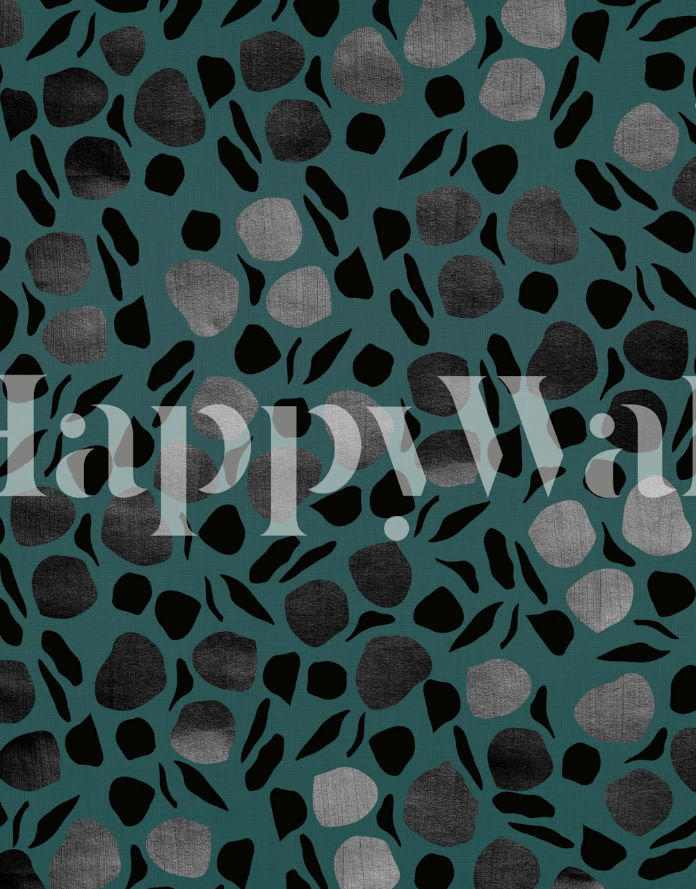 Animal Print Glam 3 wallpaper in a room