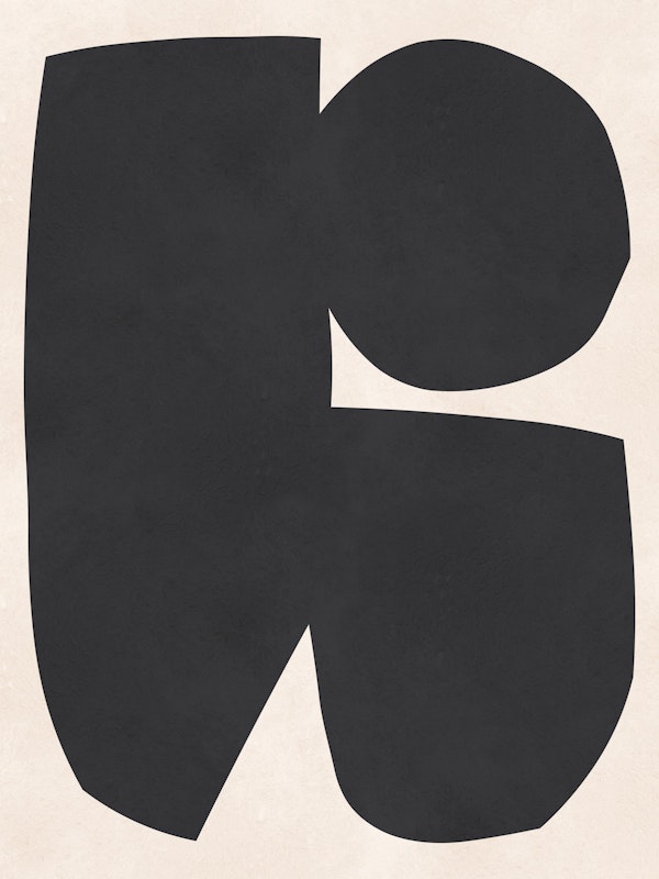 Minimalist Charcoal Forms