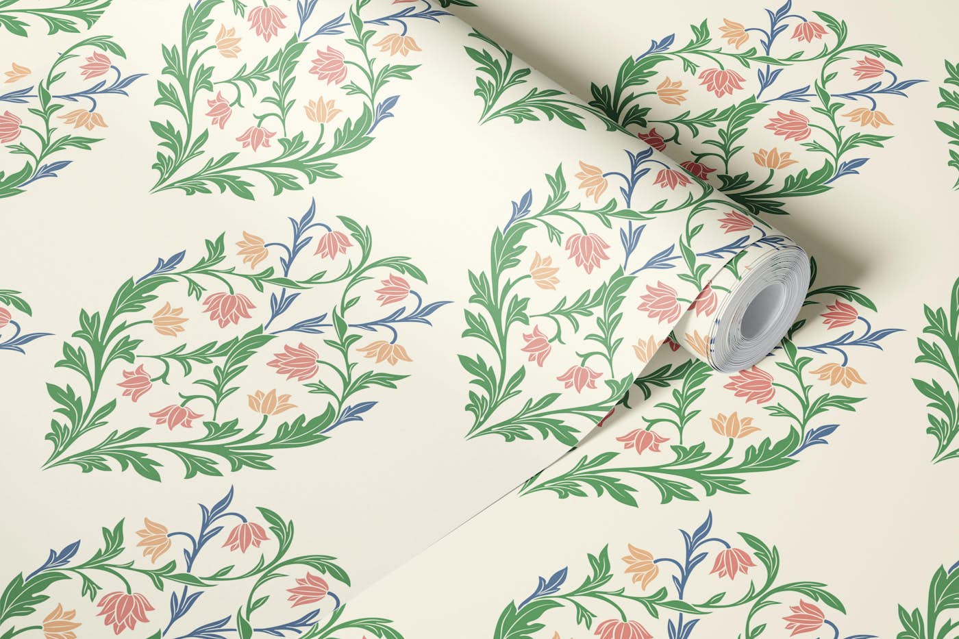 Victorian Flower Dance wallpaper roll
