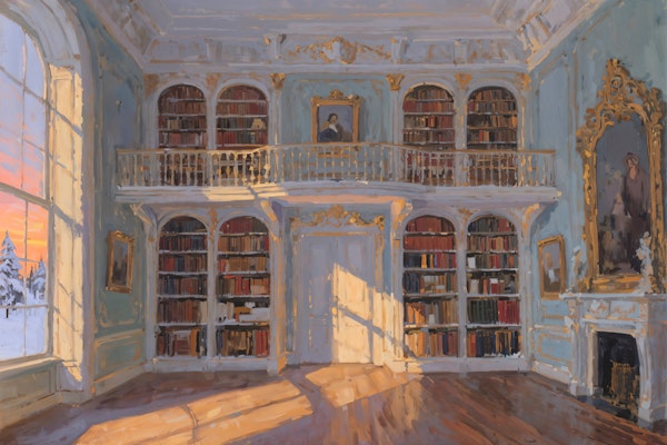 Majestic Library Interior