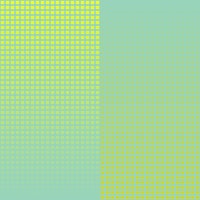 Square gradients yellow mint tapete