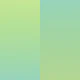 Square gradients yellow mint
