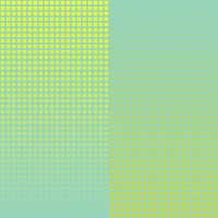 Square gradients yellow mint small tapete